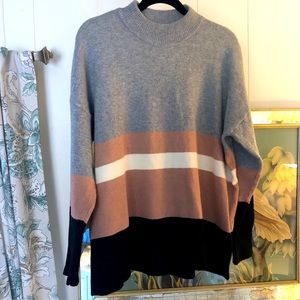Cozy Color Block Sweater